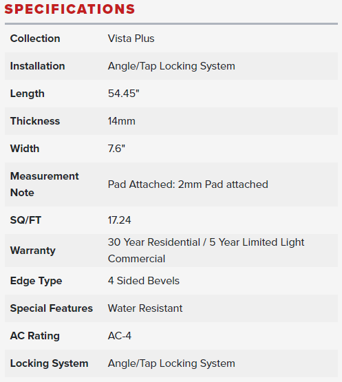 Vista Plus